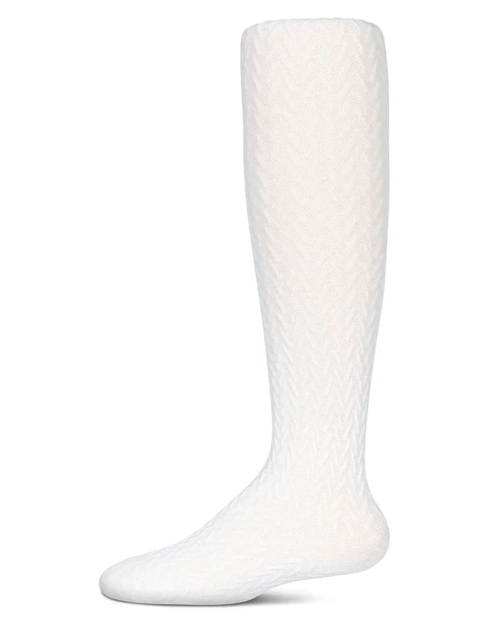 Memoi Girls Arrow Opaque Cotton Tights - Mkf-3102