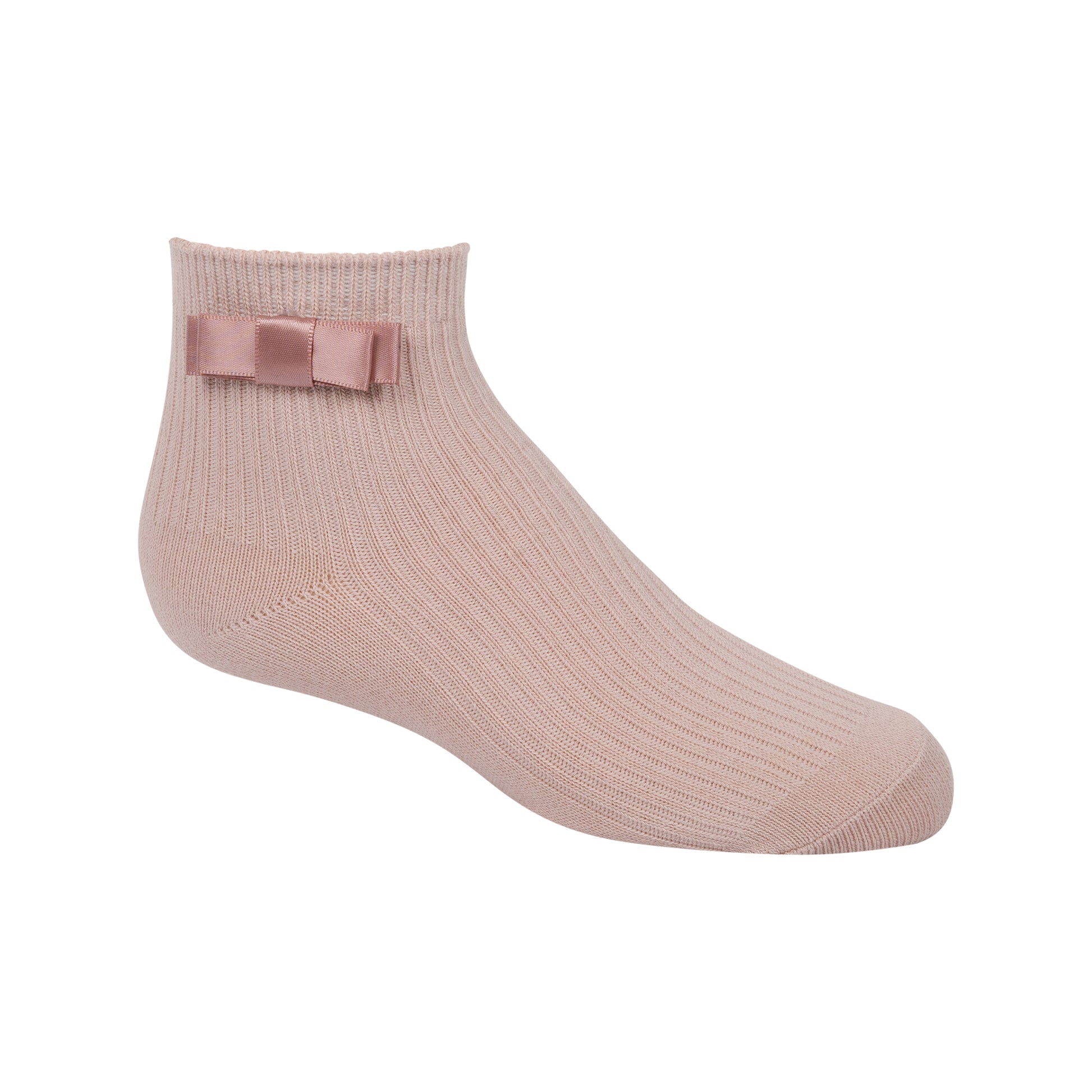 Zubii Flat Satin Bow Ankle - 1203-Z
