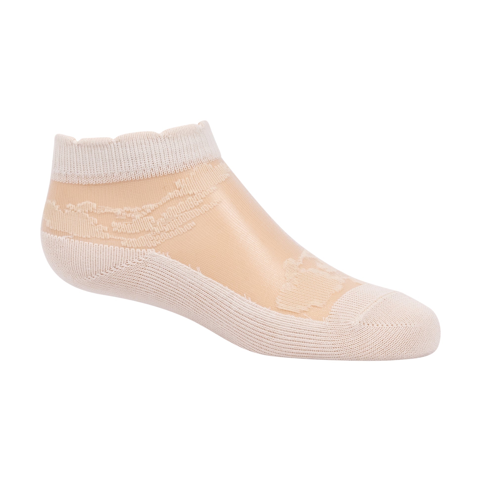 Zubii Sheer Floral Ankle - 1209-Z