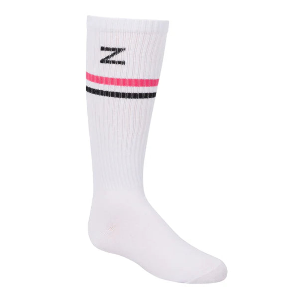Z Two-Tone Stripe Knee-High Socks – Bold Stripes & Comfortable Fit
