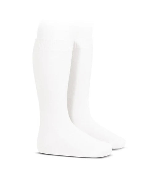 Condor Flat Cotton Knee Socks 326 Camel - 2019/2