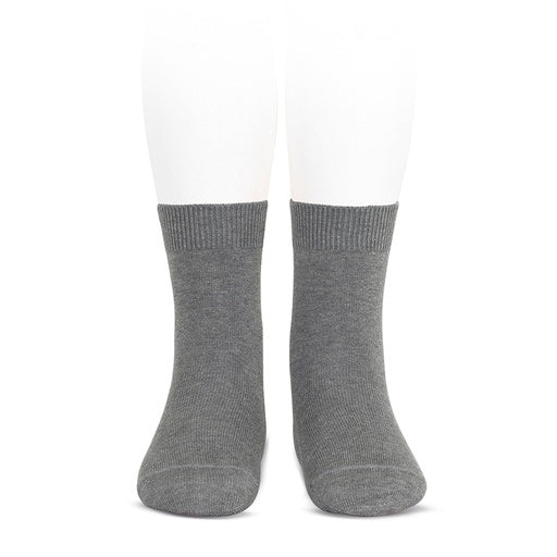 Condor Flat Cotton Crew Socks 314  Praline- 2019/4
