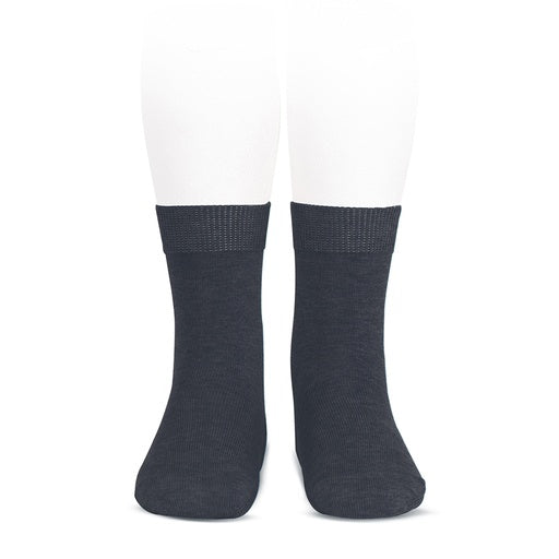 Condor Flat Cotton Crew Socks 334 Stone - 2019/4