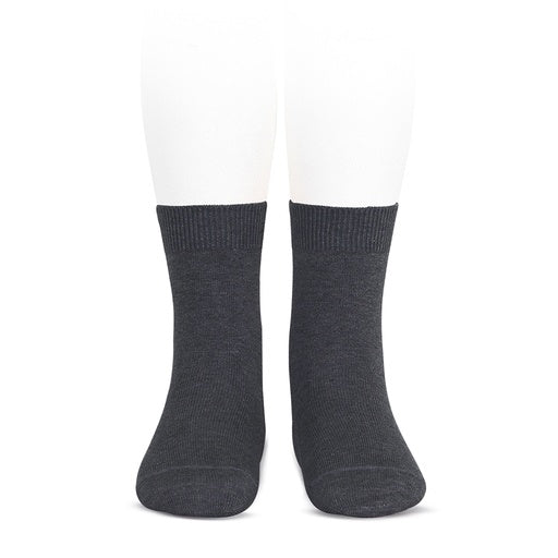 Condor Flat Cotton Crew Socks 314  Praline- 2019/4