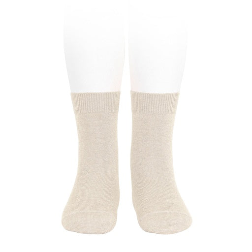 Condor Flat Cotton Crew Socks 350 Mink - 2019/4