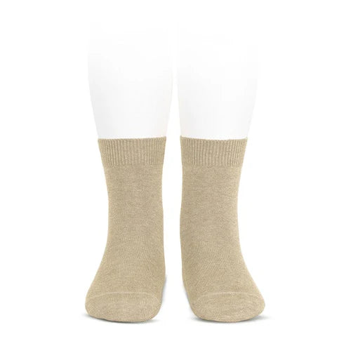 Condor Flat Cotton Crew Socks 688 Cinnamon - 2019/4