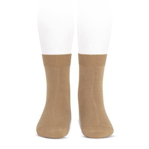 Condor Flat Cotton Crew Socks 350 Mink - 2019/4