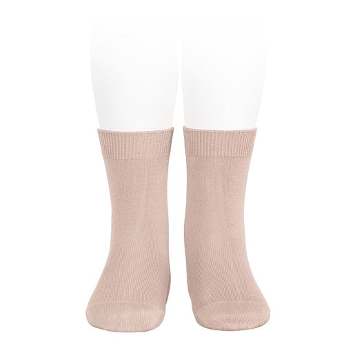 Condor Flat Cotton Crew Socks 350 Mink - 2019/4