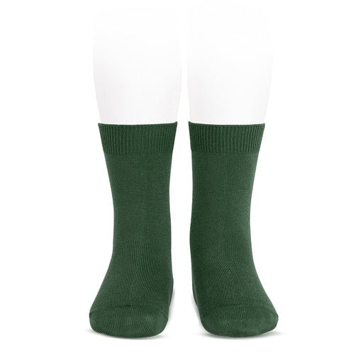 Condor Flat Cotton Crew Socks 356 Brown Heather - 2019/4