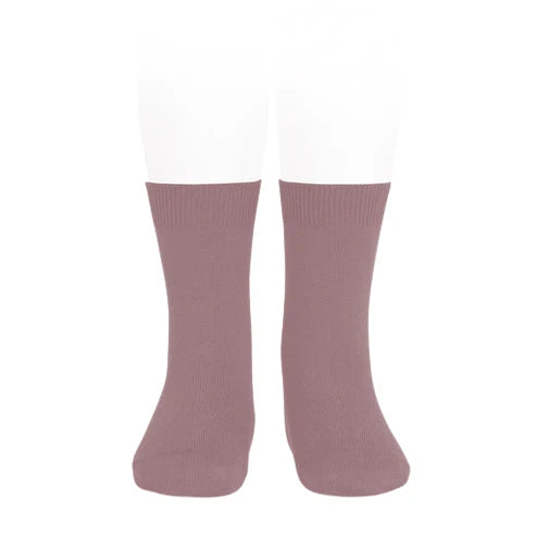 Condor Flat Cotton Crew Socks 674 Nude - 2019/4