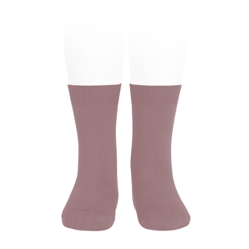 Condor Flat Cotton Crew Socks 314  Praline- 2019/4