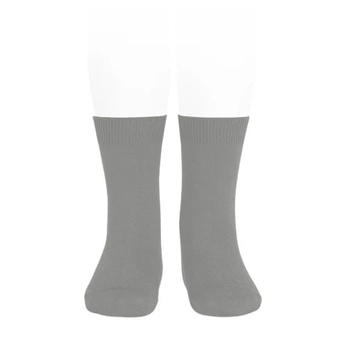 Condor Flat Cotton Crew Socks 674 Nude - 2019/4