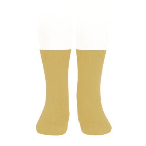 Condor Flat Cotton Crew Socks 688 Cinnamon - 2019/4