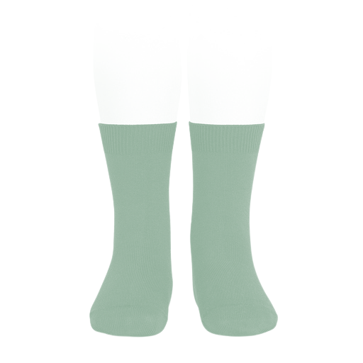 Condor Flat Cotton Crew Socks 347 Luggage - 2019/4