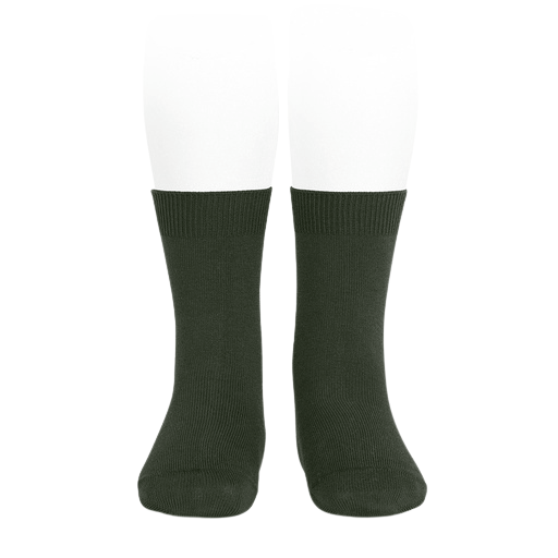 Condor Flat Cotton Crew Socks 314  Praline- 2019/4