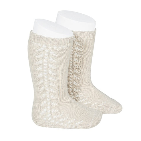 Condor Side Crochet Knee Sock - 2592/2
