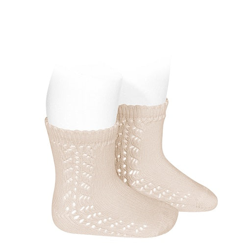 Condor Side Crochet Anklet Sock - 2592/4
