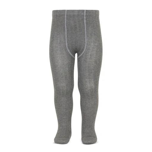 Condor Ribbed Cotton Tights 480 Navy - 32016/1