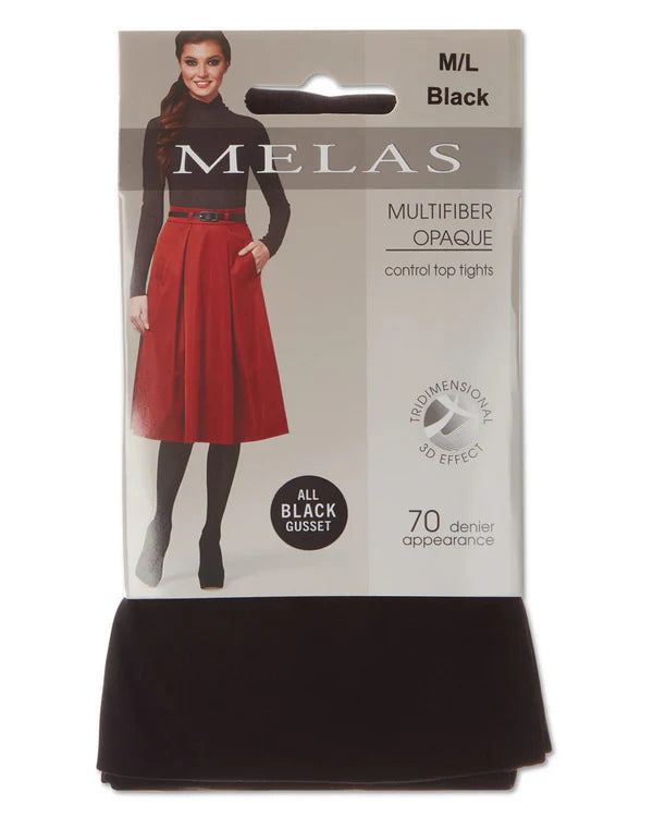 Melas Womens Multi Fiber Control Top Tights - At-639