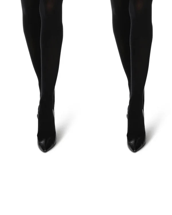 Women’s 2-Pair Pack Microfiber Opaque Tights – Soft, Breathable & Comfortable Fit