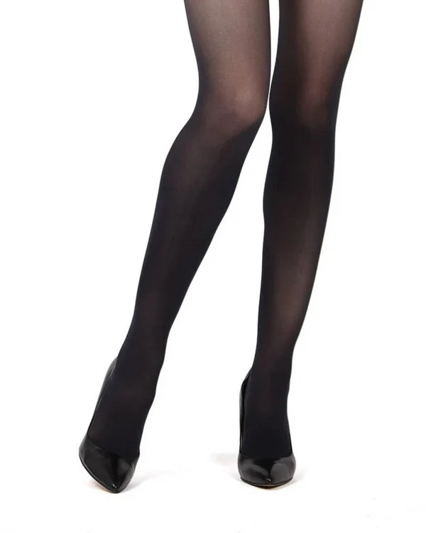Memoi Womens Semi-Opaque FirmFit Control Top Tights - Mo-840