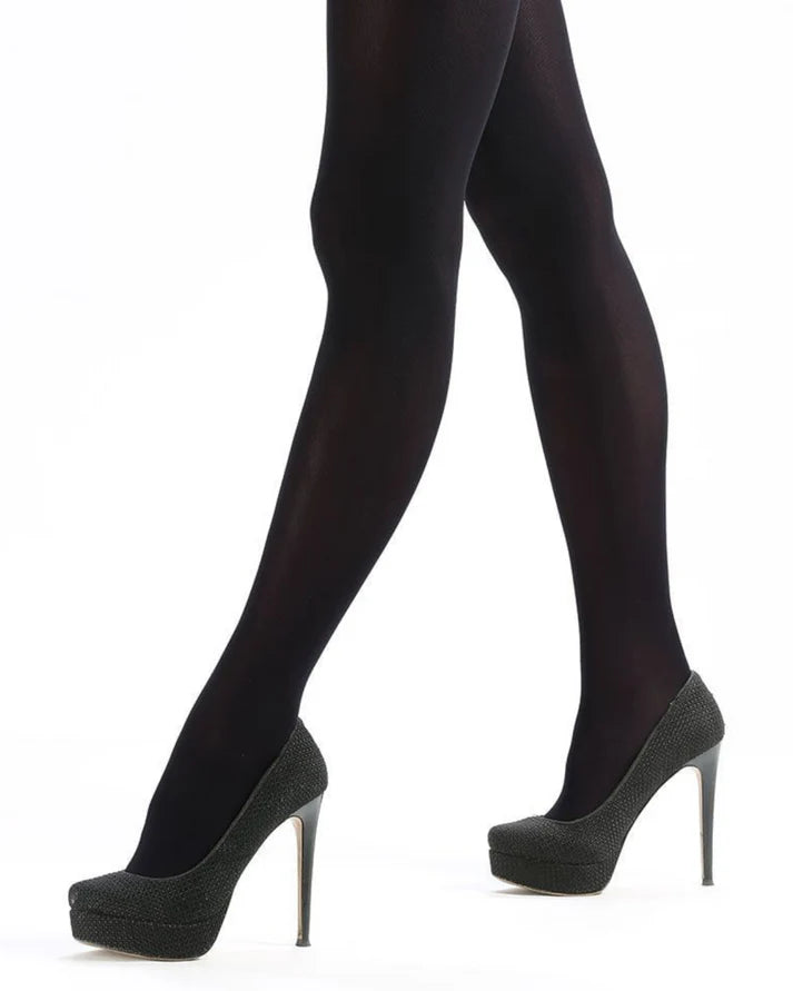 Levante Womens Levante Opaque Double Layer Microfiber Tights - Matisse 80ct