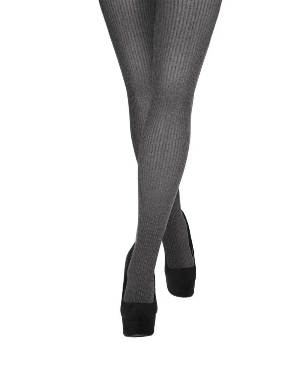 Memoi Heather/Heather Control Top Tights 2 Pack - Mjb-133