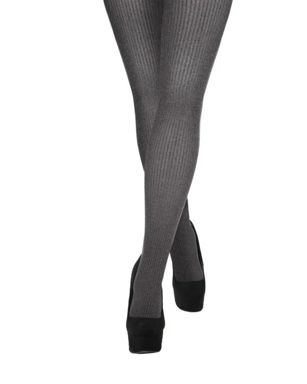 Heather Control Top Tights 2-Pack – Soft Nylon Blend & Shaping Comfort