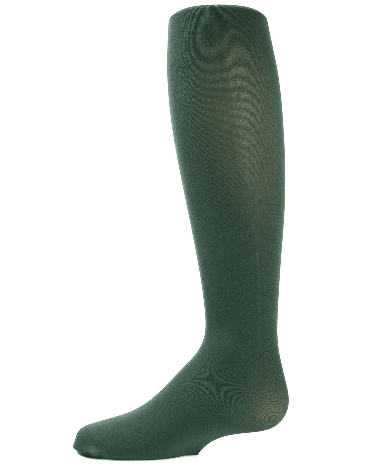 Memoi Infant Winter Opaque Nylon Tights Light Blue - Mk-208