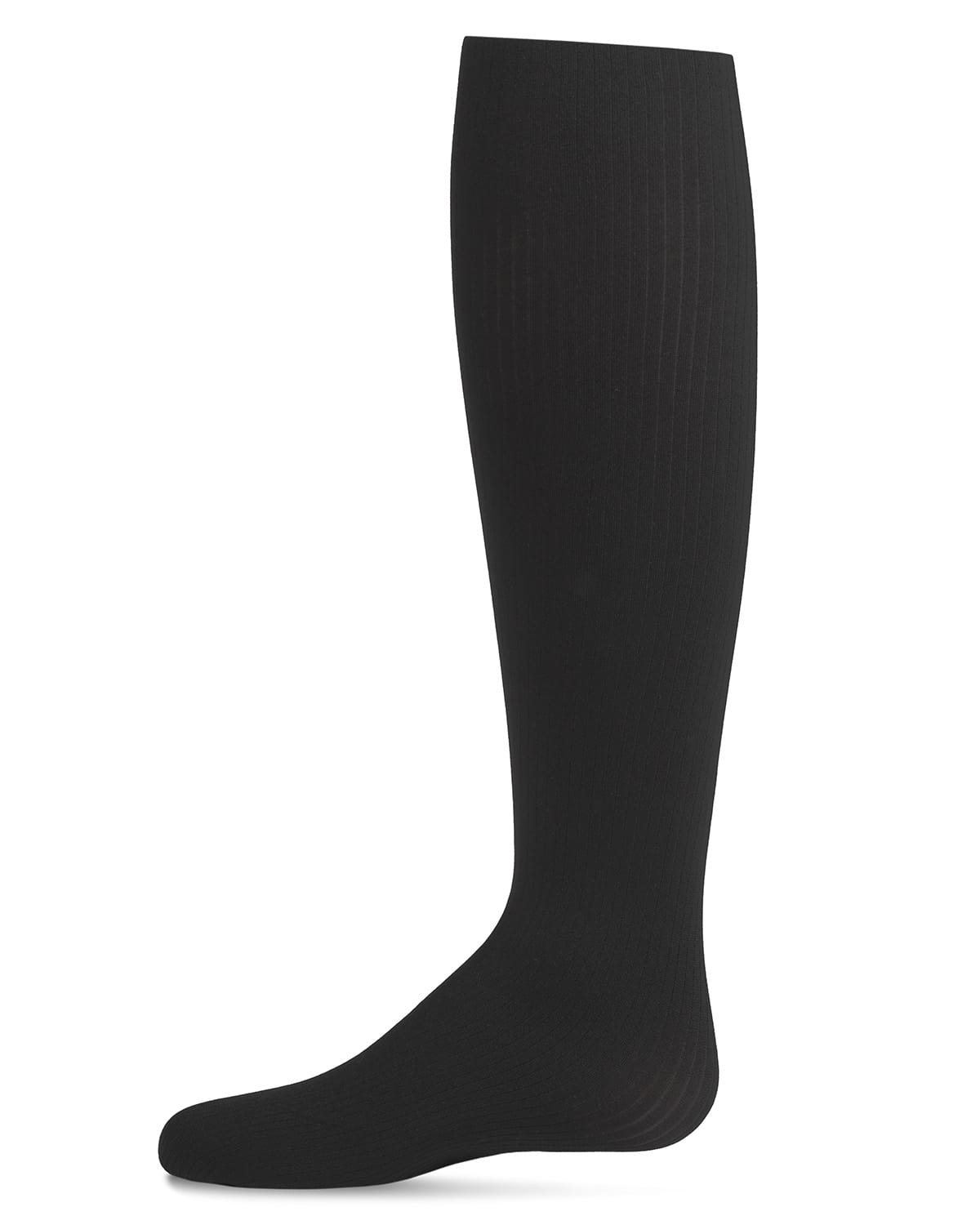 Memoi Girls Opaque Fine Ribbed Nylon Tights - Mk-214