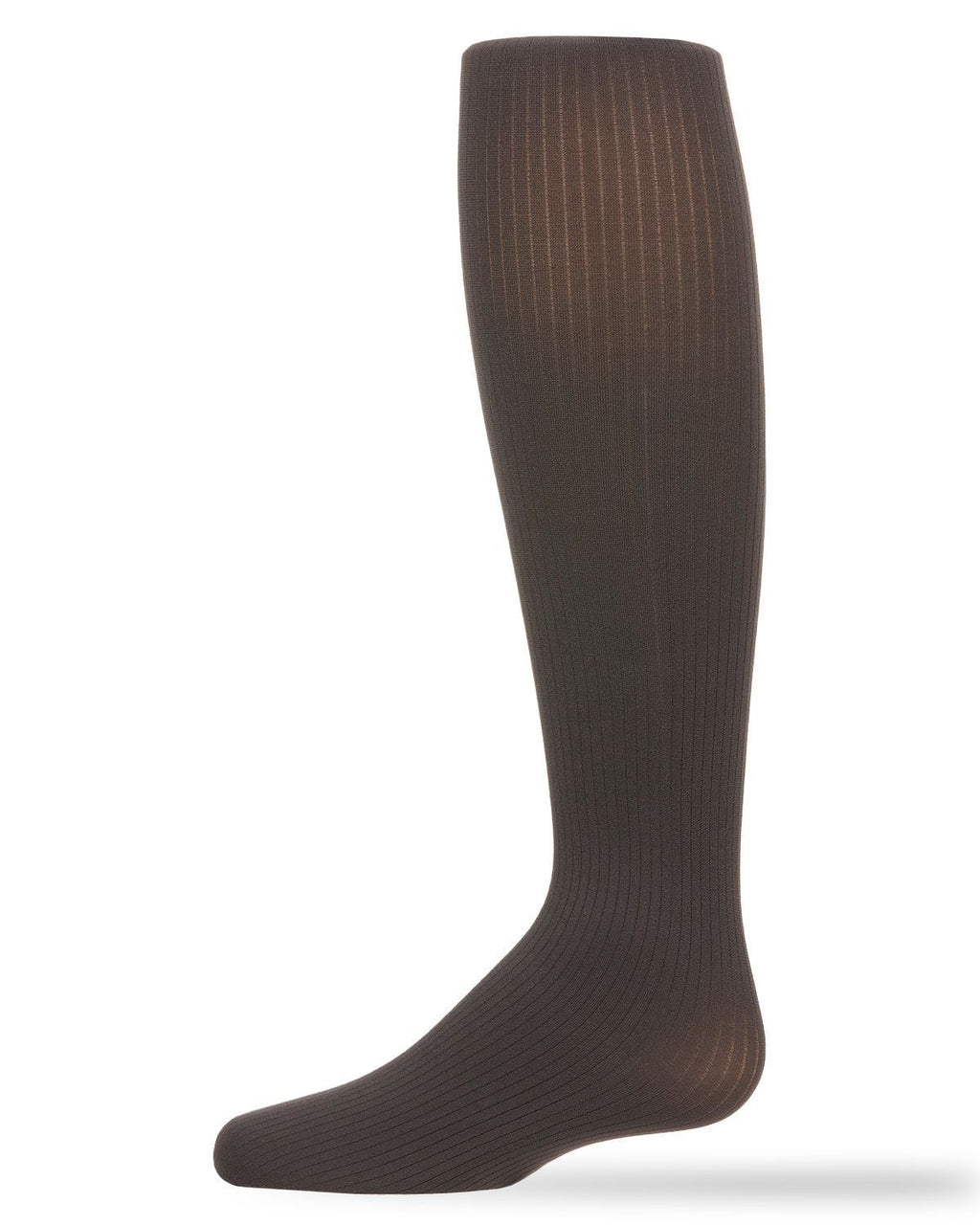 Memoi Girls Opaque Fine Ribbed Nylon Tights - Mk-214