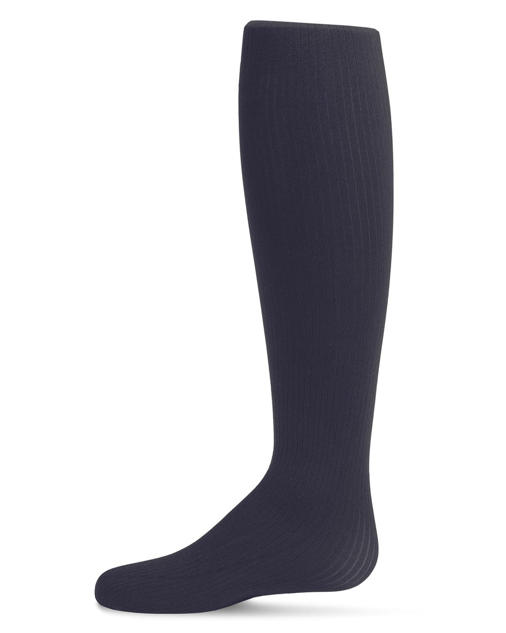 Memoi Girls Opaque Fine Ribbed Nylon Tights - Mk-214