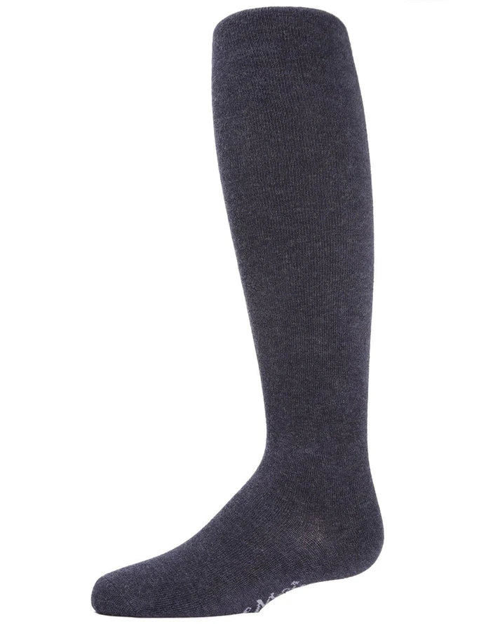 Memoi Girls Soft Pima Cotton Opaque Tights Latte - Mk-301