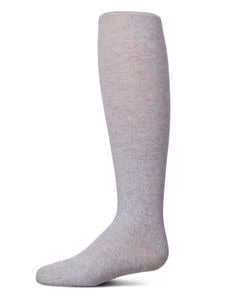 Memoi Girls Soft Pima Cotton Opaque Tights Light Denim - Mk-301