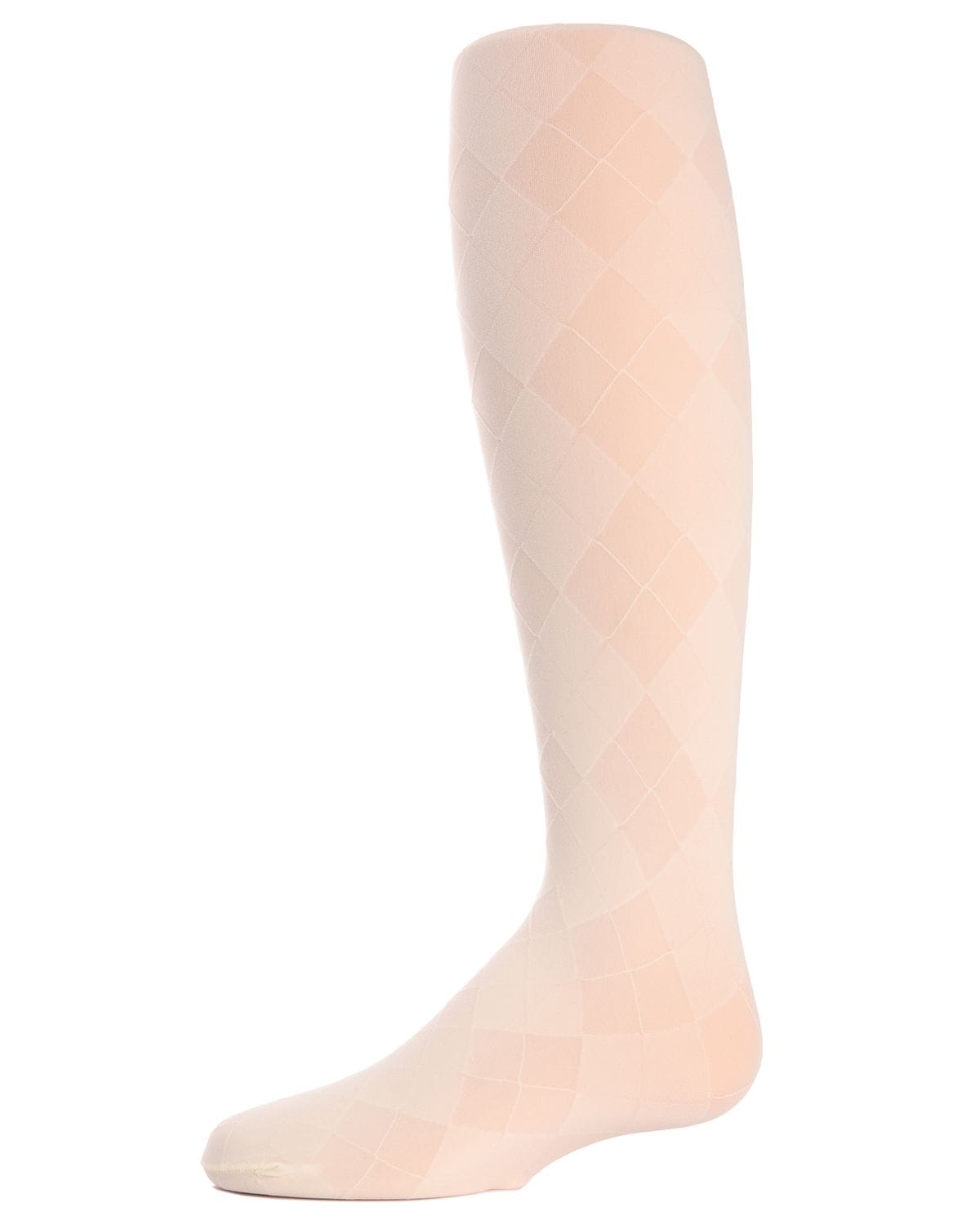 Memoi Girls Sheer Argyle Nylon Tights - Mk-308