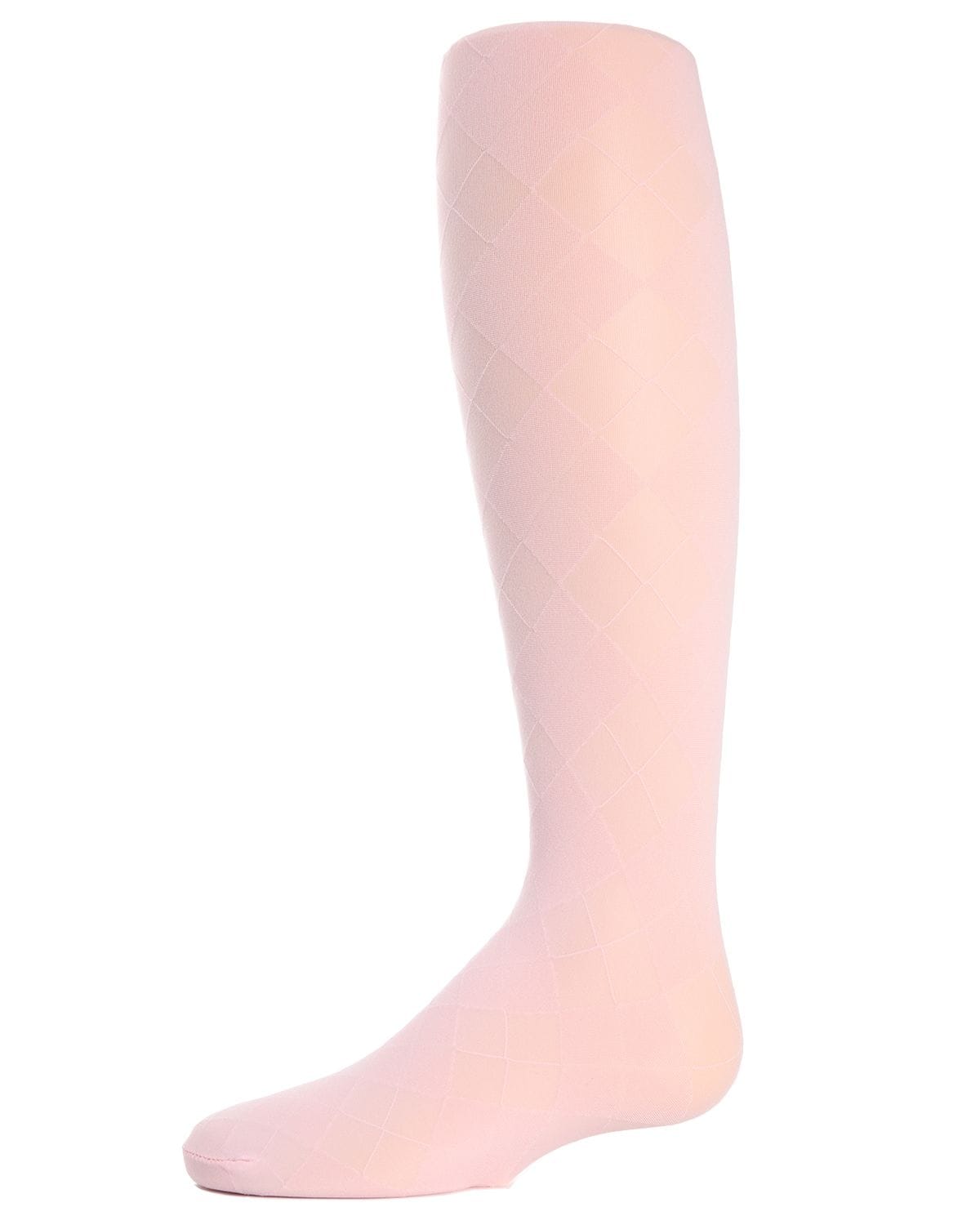 Memoi Girls Sheer Argyle Nylon Tights - Mk-308