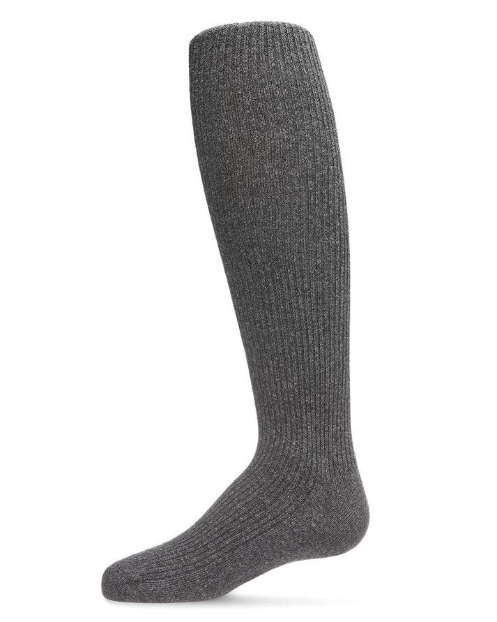 Memoi Girls Thin Ribbed Cotton Tights - Mk-315