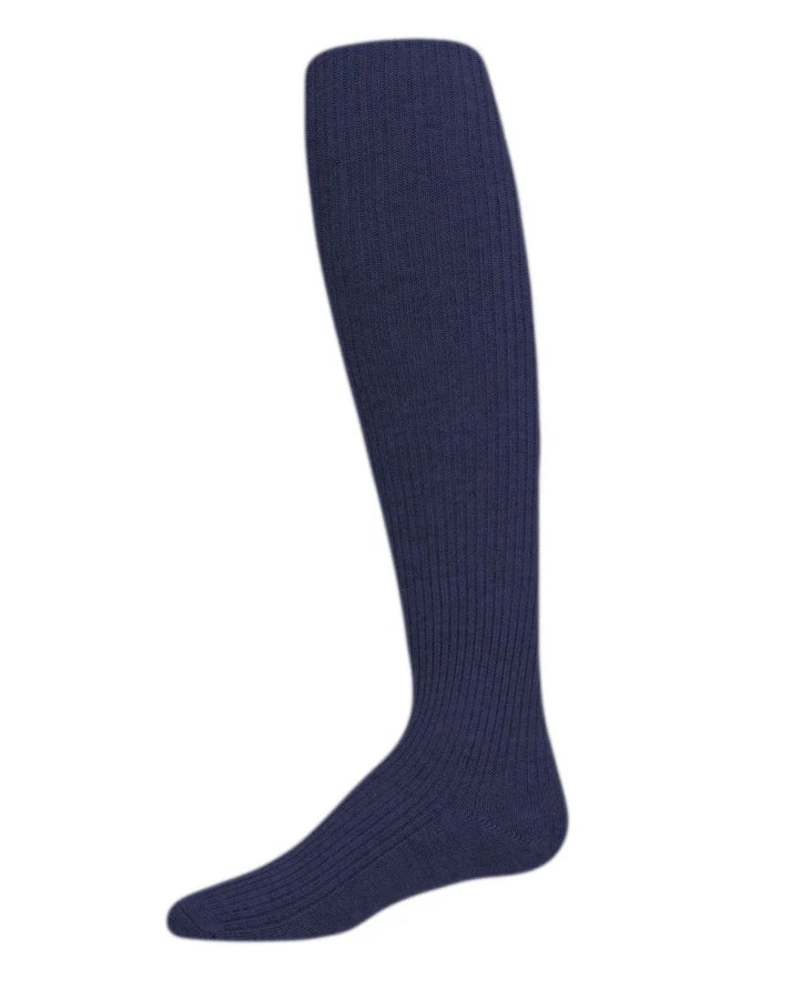 Memoi Girls Thin Ribbed Cotton Tights - Mk-315