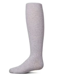 Memoi Girls Thin Ribbed Cotton Tights - Mk-315
