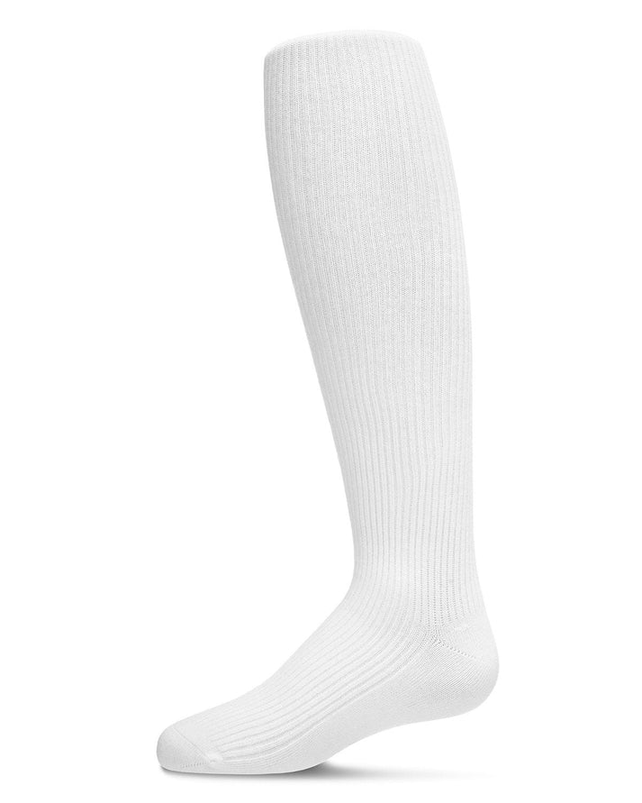 Memoi Girls Thin Ribbed Cotton Tights - Mk-315
