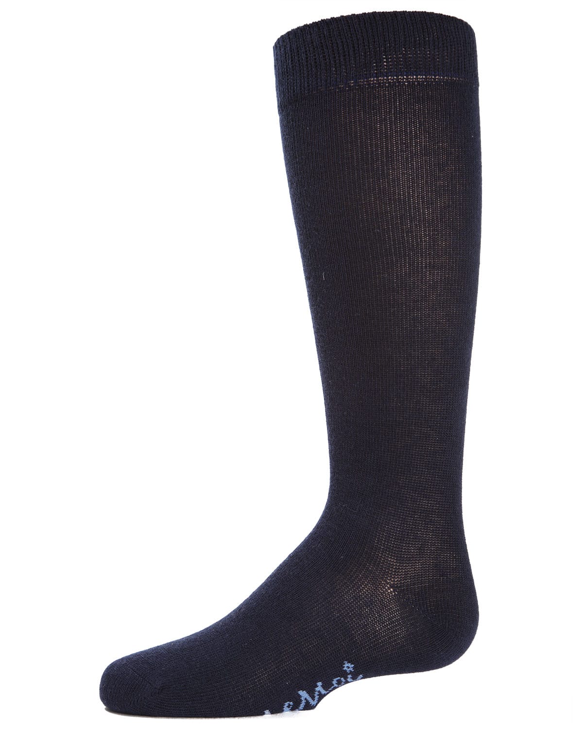 Memoi Kids Basic Cotton Blend Knee High Socks Brown - Mk-5056
