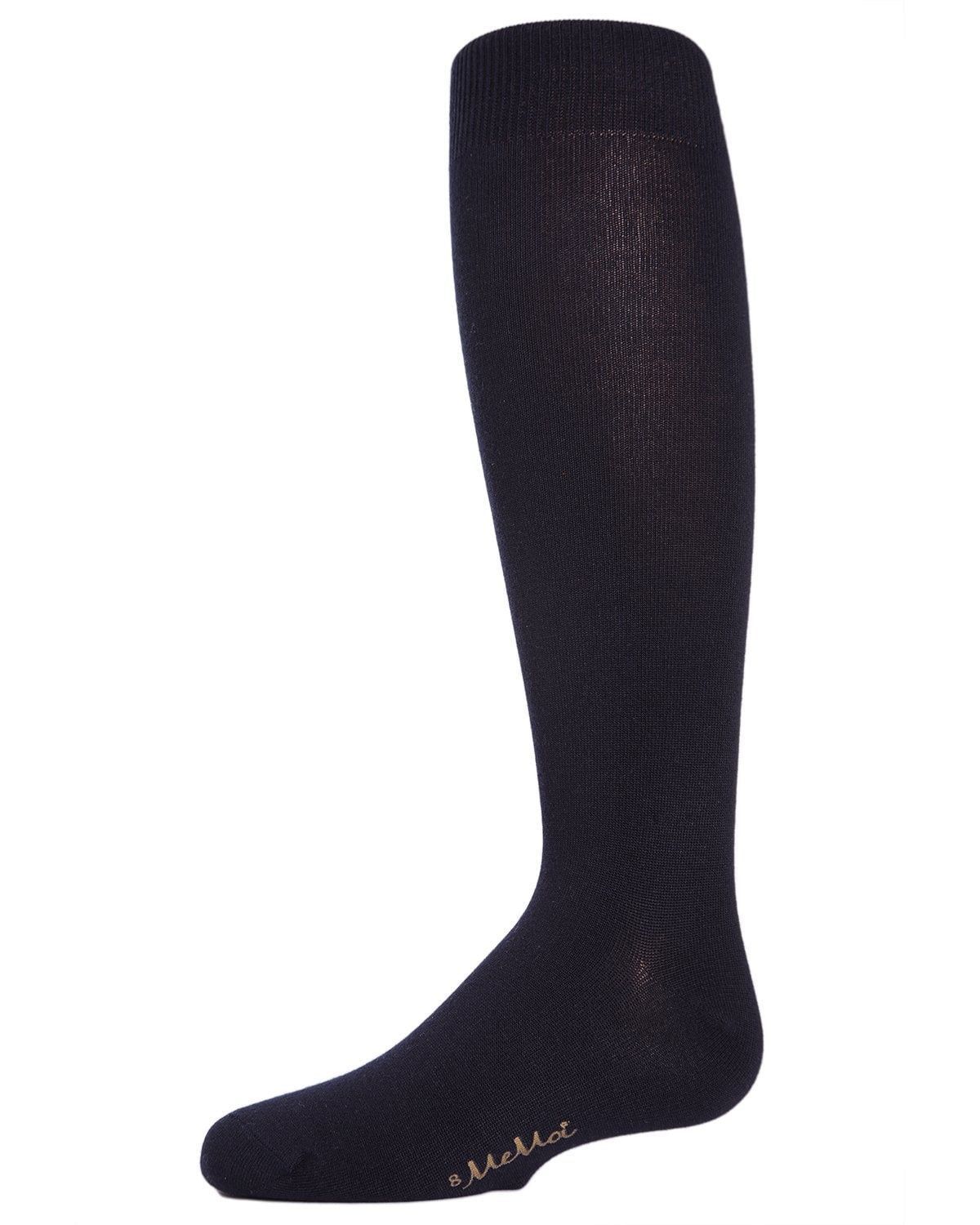 Memoi Essential Modal Knee High Kids Socks - Mk-5057