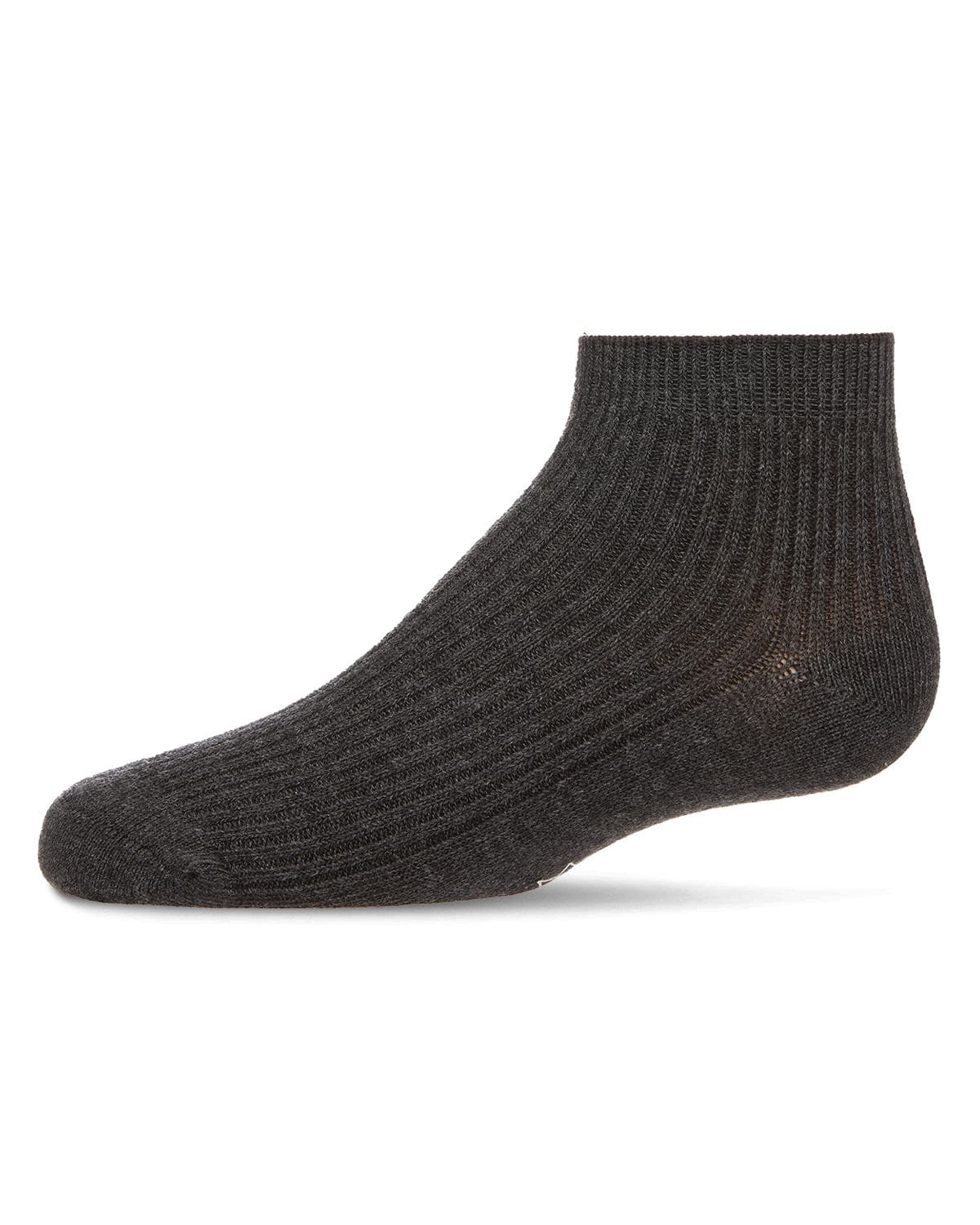 Memoi Thin Ribbed Cotton Kids Anklet Sock - Mk-5201