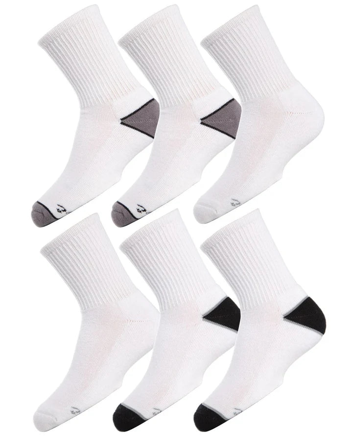 Memoi Unisex Crew Sport Socks 3-Pack - Mk-554