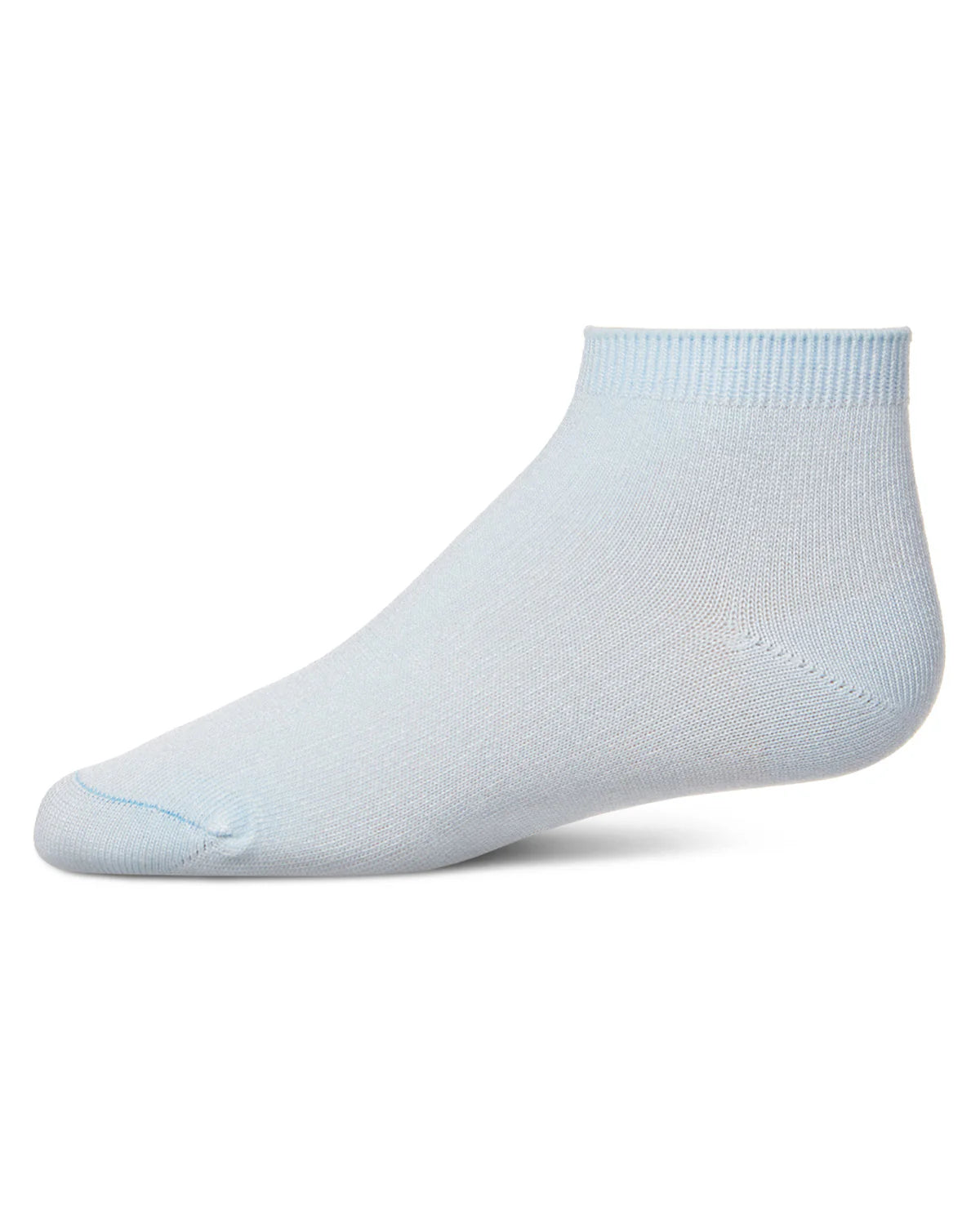 Memoi Kids Basic Soft Rayon from Bamboo Anklet Socks Pale Gray - Mk-6066
