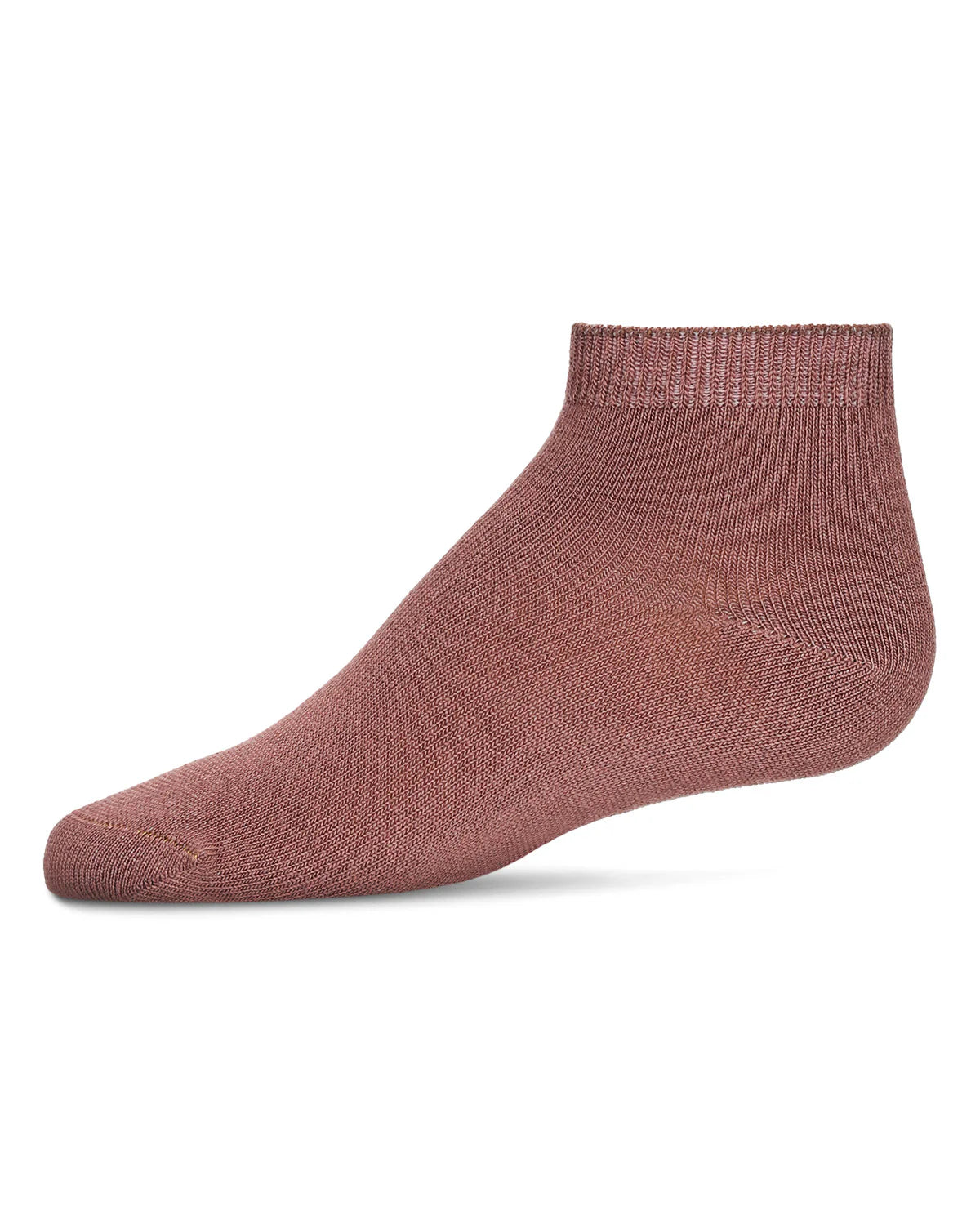 Memoi Kids Basic Soft Rayon from Bamboo Anklet Socks Pale Gray - Mk-6066