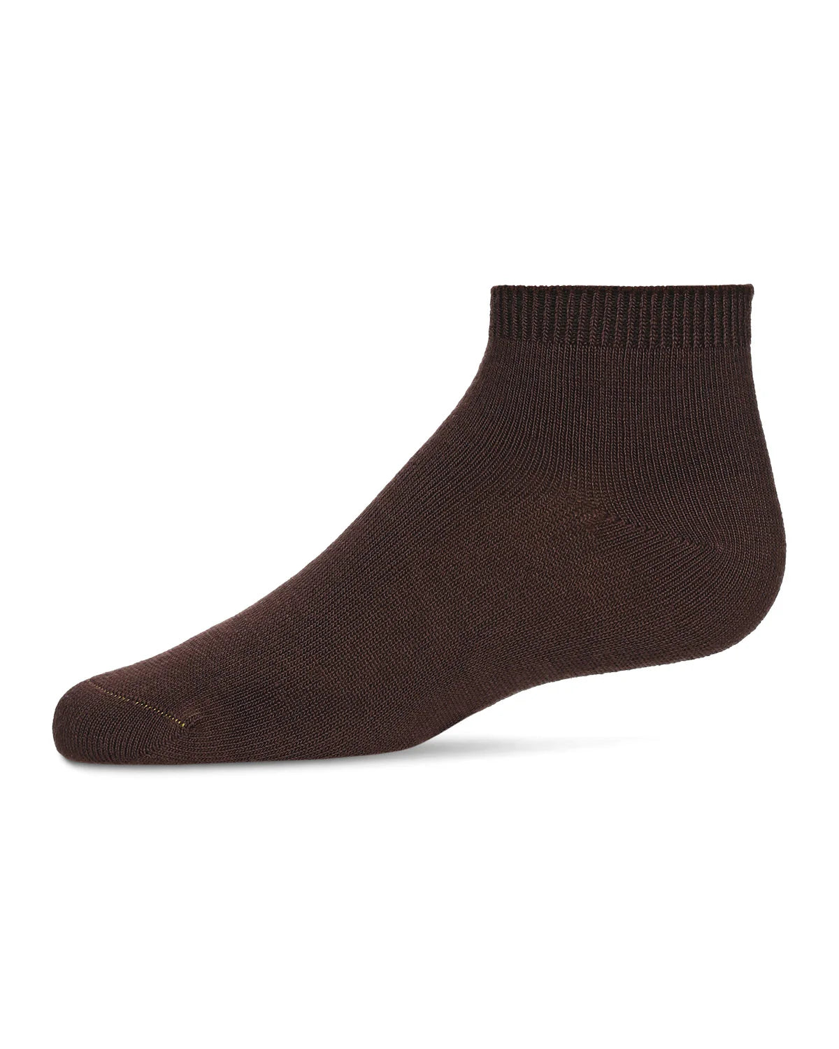 Memoi Kids Basic Soft Rayon from Bamboo Anklet Socks White - Mk-6066