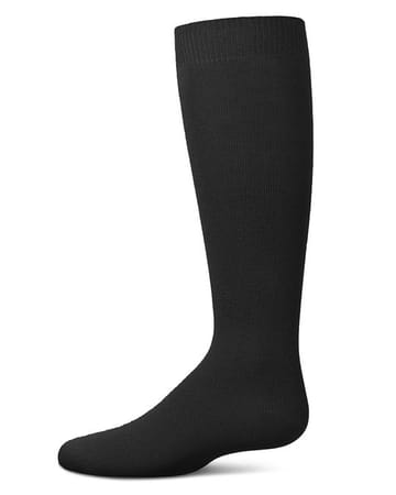 Memoi Kids Basic Soft Rayon from Bamboo Knee High Socks Deep Mauve - Mk-6266