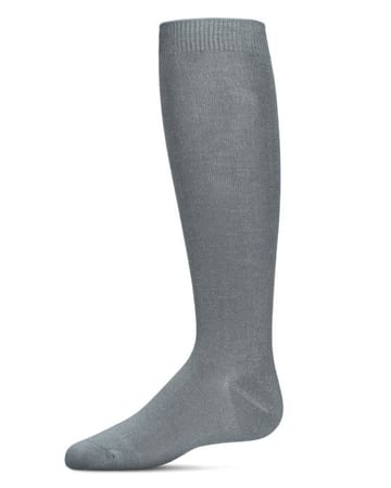 Memoi Kids Basic Soft Rayon from Bamboo Knee High Socks Fudge - Mk-6266