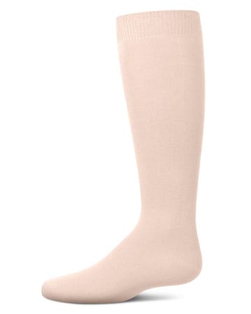 Memoi Kids Basic Soft Rayon from Bamboo Knee High Socks Dark Gray - Mk-6266